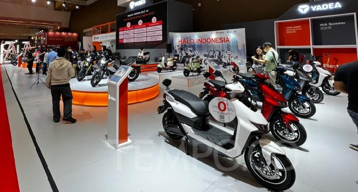 Laku 1.000 Unit di IIMS 2023, Motor Listrik Yadea Akan Dikirim April